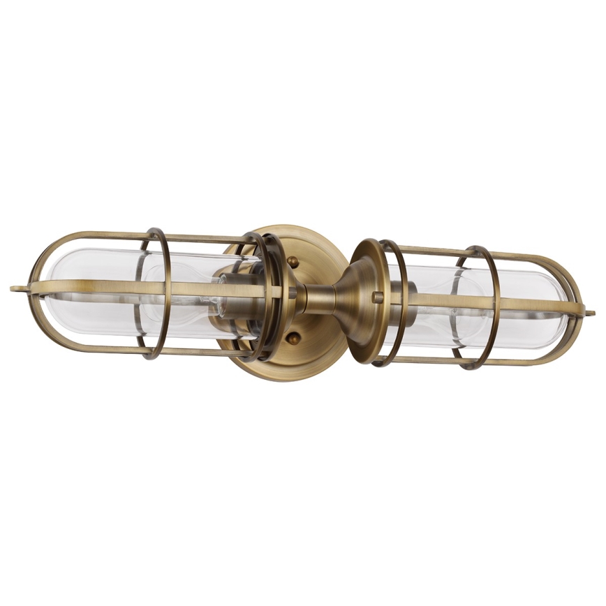 Feiss - Iluminação de parede exterior URBAN 2xE27/60W/230V IP44 bronze