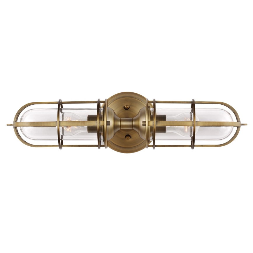 Feiss - Iluminação de parede exterior URBAN 2xE27/60W/230V IP44 bronze