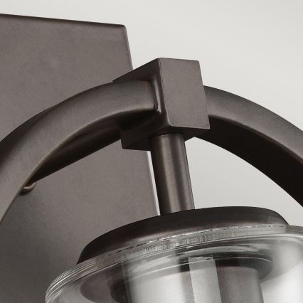 Feiss - Iluminação de parede MARLENA 1xE27/60W/230V antracite