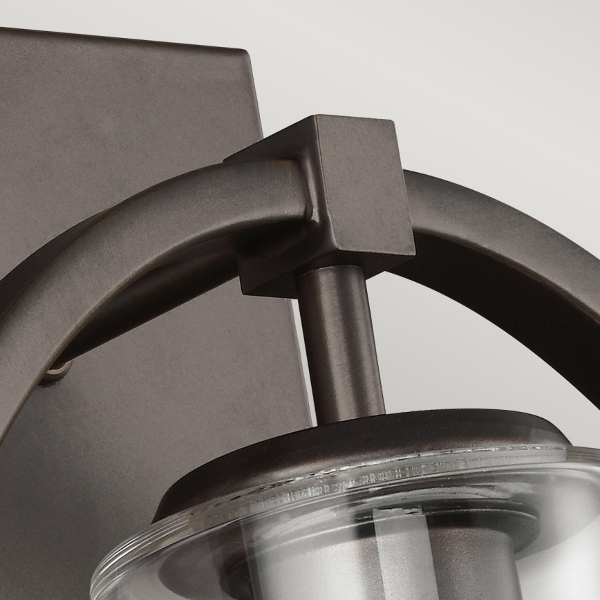 Feiss - Iluminação de parede MARLENA 1xE27/60W/230V antracite