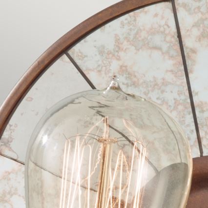 Feiss - Iluminação de parede URBAN RENEWAL 1xE27/100W/230V bronze