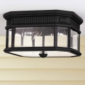 Feiss - Iluminação de teto exterior COTSWOLD LANE 2xE27/60W/230V IP44