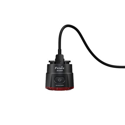 Fenix BC06R - Luz de bicicleta LED  recarregável e regulável LED/USB IP66 90 lm 24,5 h 560 mAh