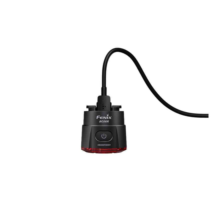 Fenix BC06R - Luz de bicicleta LED  recarregável e regulável LED/USB IP66 90 lm 24,5 h 560 mAh