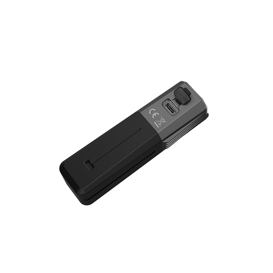Fenix BC22R - Farol recarregável para bicicleta com LED e intensidade regulável, USB, 3400 mAh, IP66, 1400 lm, 41 h, preto