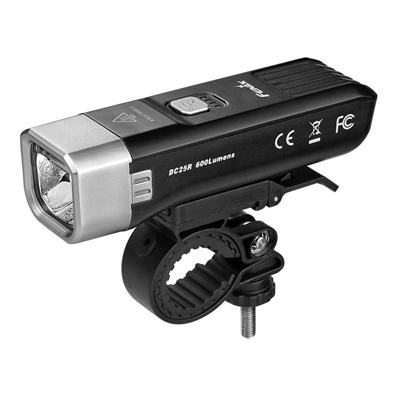 Fenix BC25R - Iluminação de bicicleta recarregável LED LED/USB IP66 600 lm 36 hrs