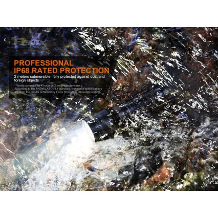 Fenix C7 - LED Lanterna recarregável com regulagem de brilho LED/1x21700 IP68 3000 lm 68 h