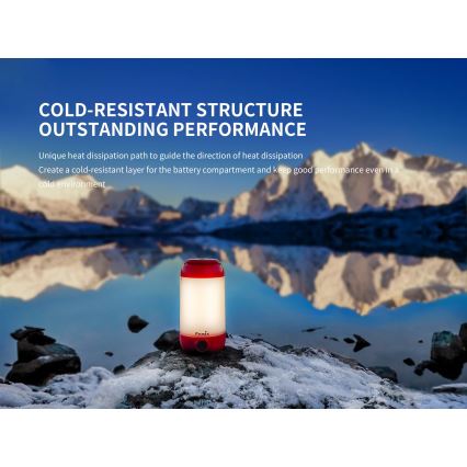 Fenix CL26RGREEN - LED Regulação portable rechargeable candeeiro LED/USB IP66 400 lm 400 h verde