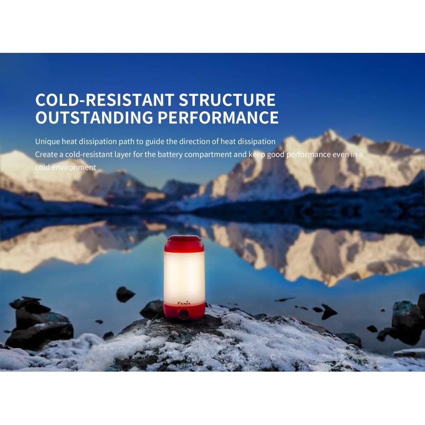 Fenix CL26RGREEN - LED Regulação portable rechargeable candeeiro LED/USB IP66 400 lm 400 h verde