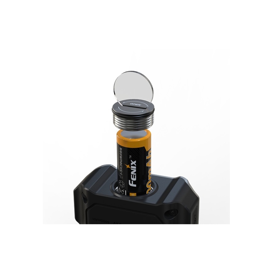 Fenix CL27RGRE - Iluminação LED com regulação LED/USB IP66 1600 brilhante 285 h 5000 mAh