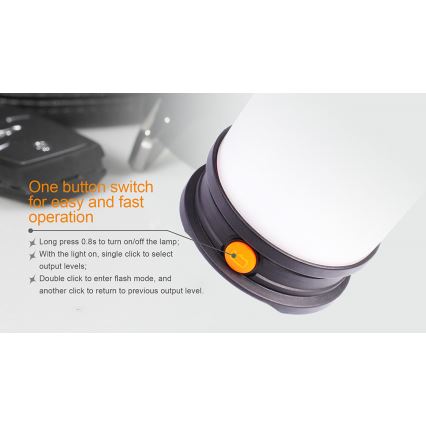 Fenix CL30R - Candeeiro portátil recarregável LED LED/USB/6xCR123A IPX7 650 lm 300 h 2600 mAh