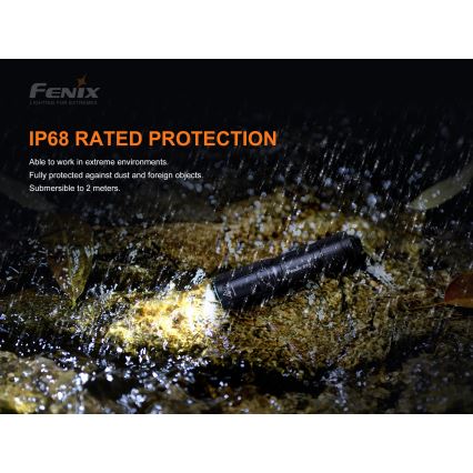 Fenix E01V20BLC - Lanterna LED LED/1xAAA IP68 100 lm 25 hrs