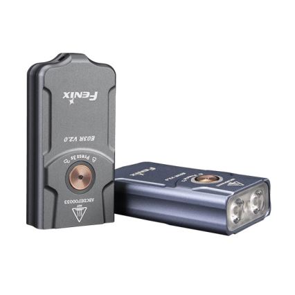 Fenix E03RV20BLU - Lanterna recarregável LED LED/USB IP66 500 lm 30 h 400 mAh