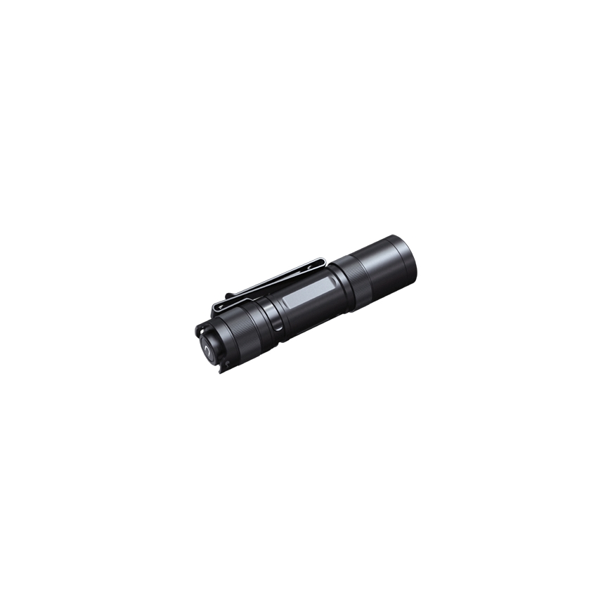 Fenix E12V30 - Lanterna LED recarregável com regulação de brilho LED/1xAA 2000 mAh IP68 200 lm 100 h preta