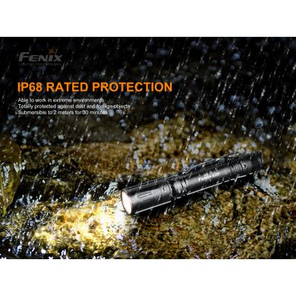 Fenix E20V20 - Lanterna LED LED/2xAA IP68 350 lm 200 hrs