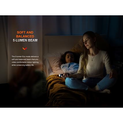 Fenix E28RV20 - Lanterna LED com regulação LED/USB/2xCR123A IP68 1700 brilhante 260 h 3400 mAh