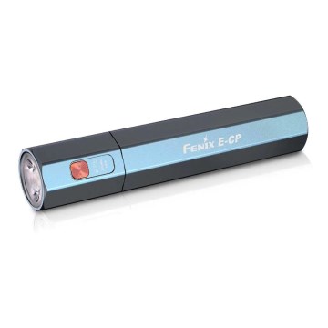 Fenix ECPBLUE - Lanterna recarregável LED com um power bank USB IP68 1600 brilhante 504 h 5000 mAh azul