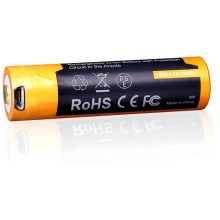 Fenix FE18650LI26USB - 1pc Bateria recarregável USB/3,6V