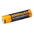 Fenix FE18650LI35USB - 1 unidade Bateria recarregável USB/3,6V 3500 mAh