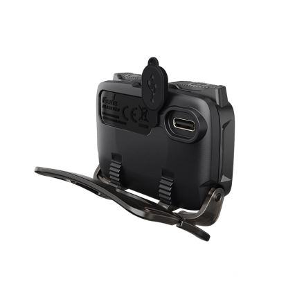 Fenix HL12RV20BLC - Lanterna frontal recarregável LED regulável LED/USB 950 mAh IP66 500 lm 112 h preta