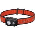 Fenix HL16V2BLK - LED Lanterna de cabeça LED/3xAAA IP66 450 lm 200 h preto/laranja