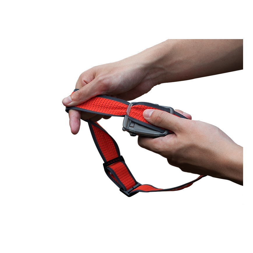 Fenix HL16V2BLK - LED Lanterna de cabeça LED/3xAAA IP66 450 lm 200 h preto/laranja