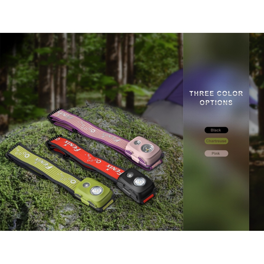 Fenix HL16V2GRN - LED Lanterna de cabeça LED/3xAAA IP66 450 lm 200 h verde