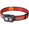 Fenix HL32RTBLCK - Lanterna de cabeça recarregável LED LED/USB IP66 800 lm 300 h preto/laranja