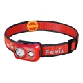 Fenix HL32RTRED - Lanterna de cabeça recarregável LED LED/USB/3xAAA IP66 800 lm 300 h vermelho/laranja