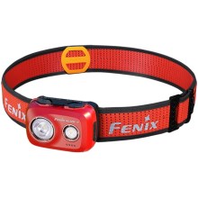 Fenix HL32RTRED - Lanterna de cabeça recarregável LED LED/USB IP66 800 lm 300 h vermelho/laranja