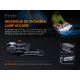 Fenix HM50RV20 - Lanterna de cabeça LED recarregável 3xLED/1xCR123A IP68 700 lm 120 hrs