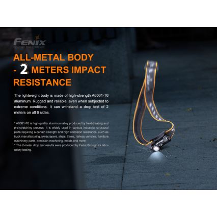 Fenix HM50RV20 - Lanterna de cabeça recarregável LED 3xLED/USB/1xCR123A IP68 700 brilhante 120 h 700 mAh