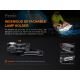 Fenix HM51RV20 - Lanterna de cabeça recarregável LED 3xLED/1xCR123A IP68 700 lm 120 hrs
