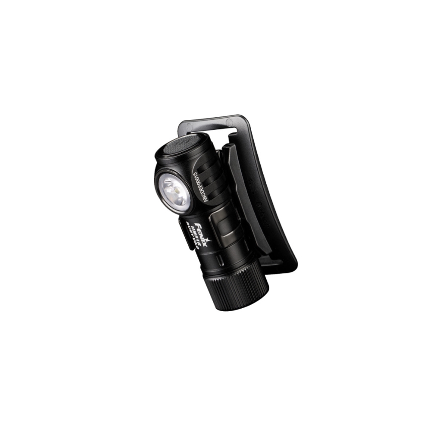 Fenix HM51RV3ABL - Lanterna frontal recarregável com LED e regulação de intensidade LED/USB/1xCR123A 950 mAh IP68 860 lm 125 h preta