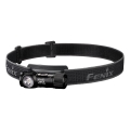 Fenix HM51RV3ABL - Lanterna frontal recarregável com LED e regulação de intensidade LED/USB/1xCR123A 950 mAh IP68 860 lm 125 h preta