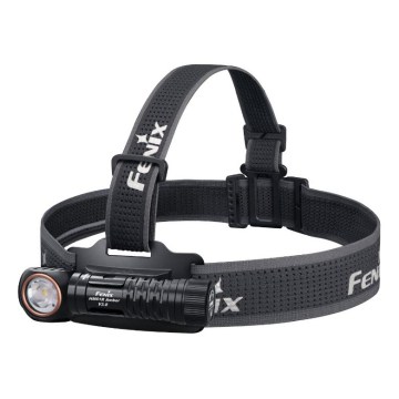 Fenix HM61RV30 - Lanterna frontal LED recarregável com intensidade regulável LED/USB/1xCR123A 4000 mAh IP68 1800 lm 400 h preta