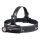 Fenix HM61RV30 - Lanterna frontal LED recarregável com intensidade regulável LED/USB/1xCR123A 4000 mAh IP68 1800 lm 400 h preta