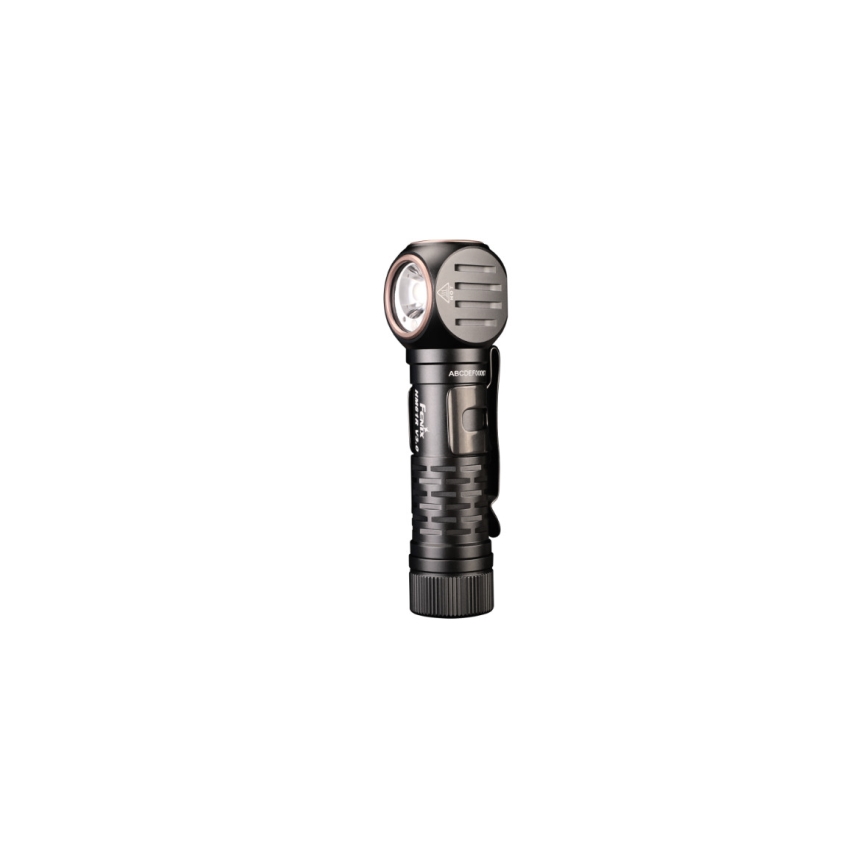 Fenix HM61RV30 - Lanterna frontal LED recarregável com intensidade regulável LED/USB/1xCR123A 4000 mAh IP68 1800 lm 400 h preta