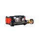 Fenix HM65RDTBLC - Lanterna de cabeça recarregável LED LED/USB IP68 1500 lm 300 h preto/laranja