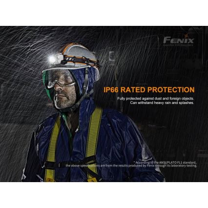 Fenix HP25RV20- Lanterna de cabeça recarregável com regulação LED3xLeaED/1x21700 IP66 1600 lm 800 h