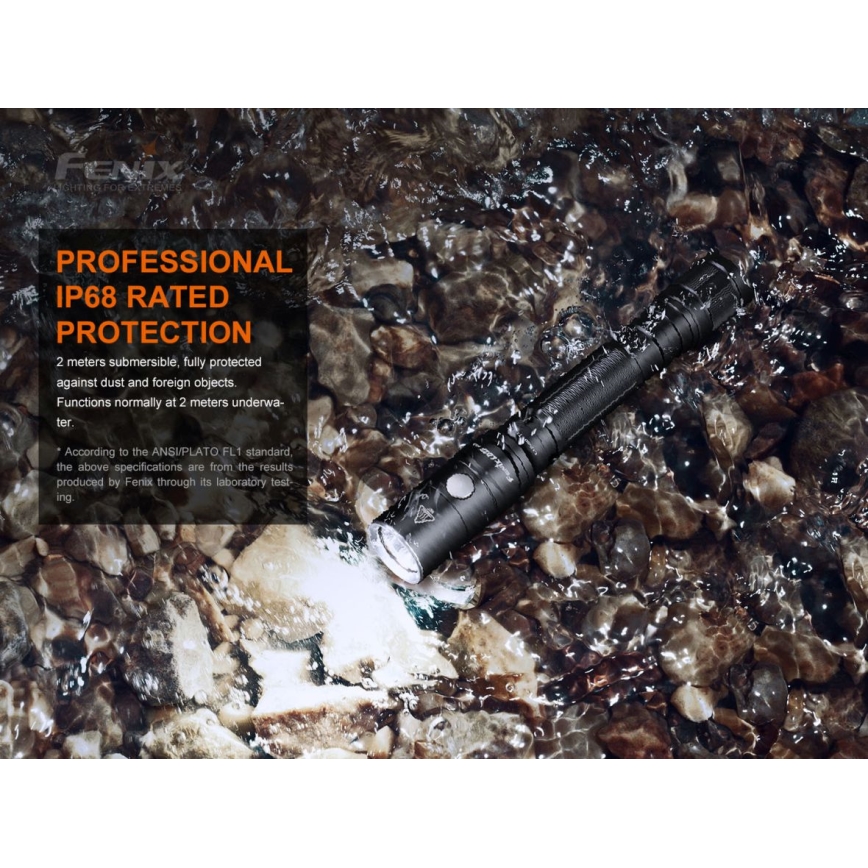 Fenix LD22V20 - Lanterna LED Recarregável LED/USB IP66 800 lm 220 hrs