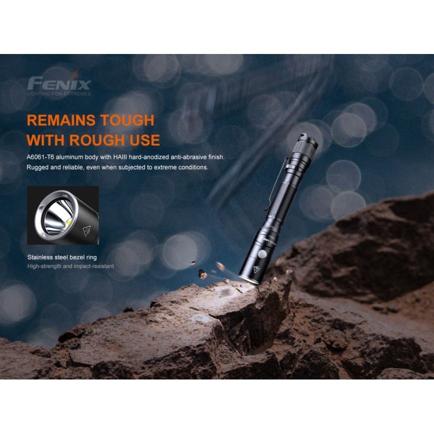 Fenix LD22V20 - Lanterna LED Recarregável LED/USB IP66 800 lm 220 hrs