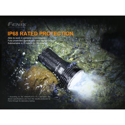 Fenix LR50R - Lanterna recarregável LED 4xLED/USB IP68 12000 lm 58 hrs