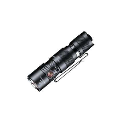 Fenix PD26RACE - Lanterna recarregável LED com regulação de brilho, carregamento USB, bateria 1600 mAh, classificação IP68, 1300 lm, 556 h, preta