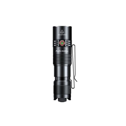 Fenix PD26RACE - Lanterna recarregável LED com regulação de brilho, carregamento USB, bateria 1600 mAh, classificação IP68, 1300 lm, 556 h, preta