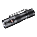 Fenix PD26RACE - Lanterna recarregável LED com regulação de brilho, carregamento USB, bateria 1600 mAh, classificação IP68, 1300 lm, 556 h, preta