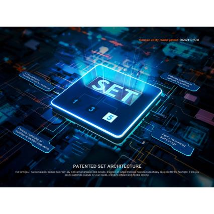 Fenix PD36RACE - Lanterna LED recarregável com regulagem de intensidade, carregamento USB, 5000 mAh, IP68, 3000 lm, 63,45 h, preta