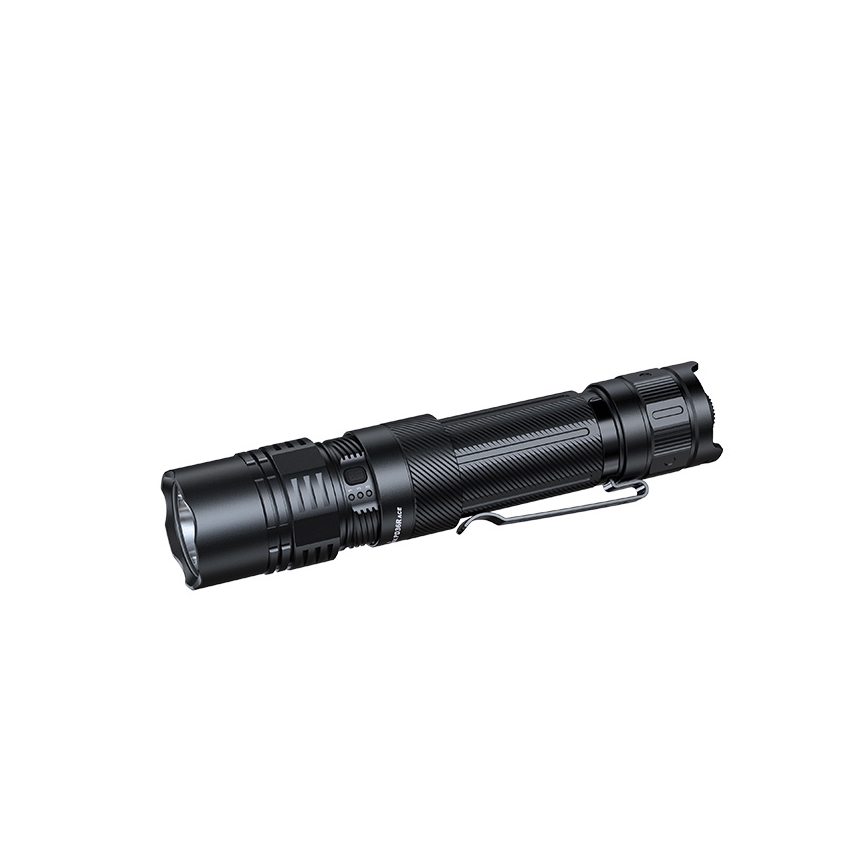 Fenix PD36RACE - Lanterna LED recarregável com regulagem de intensidade, carregamento USB, 5000 mAh, IP68, 3000 lm, 63,45 h, preta