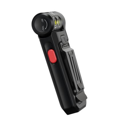 Fenix SW05RREDBLC - Lanterna LED com regulação LED/USB IPX6 150 lm 49 h 700 mAh preto
