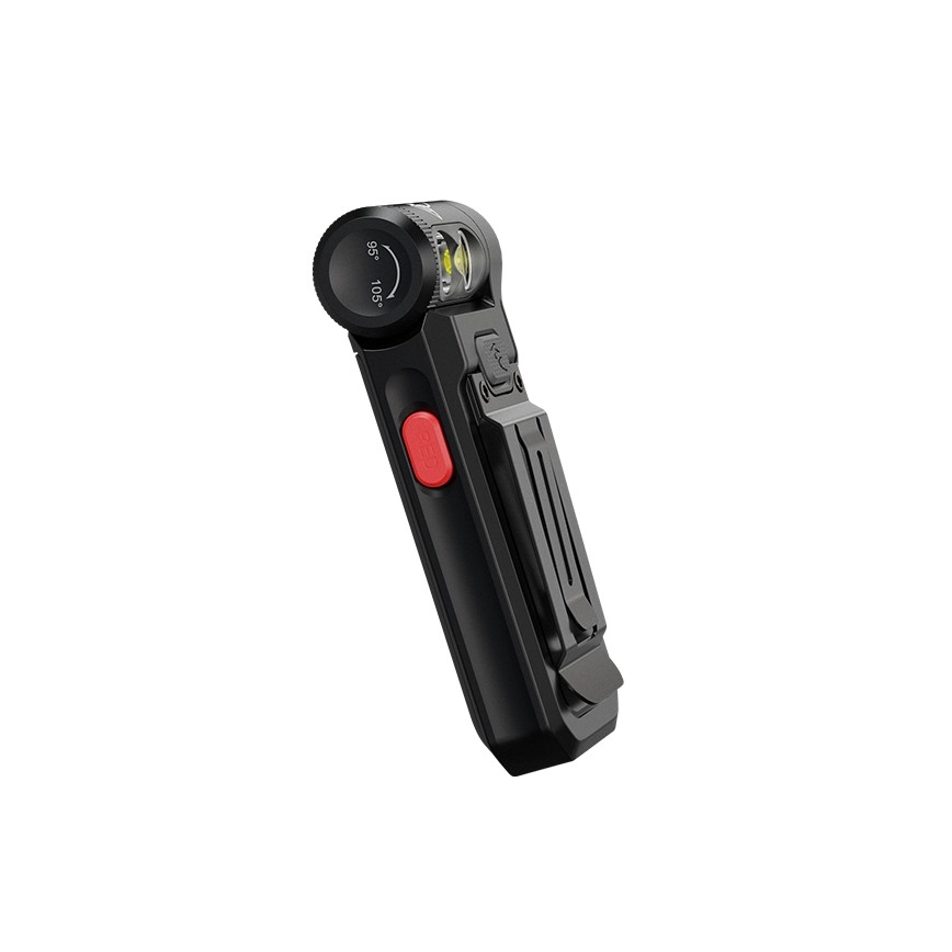 Fenix SW05RREDBLC - Lanterna LED com regulação LED/USB IPX6 150 lm 49 h 700 mAh preto